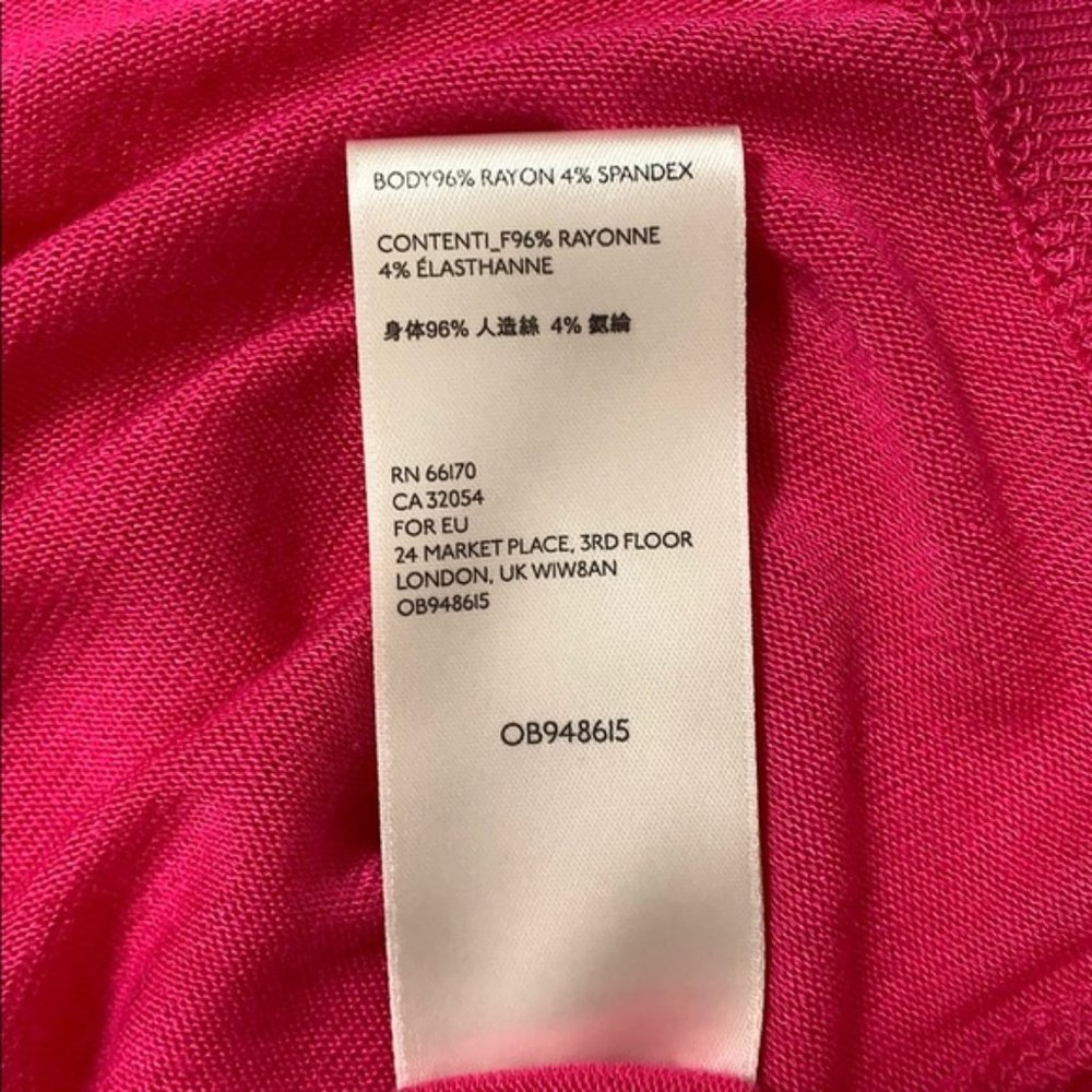 NWT Free People Take The Plunge Tank Pink Large - Picture 13 of 13